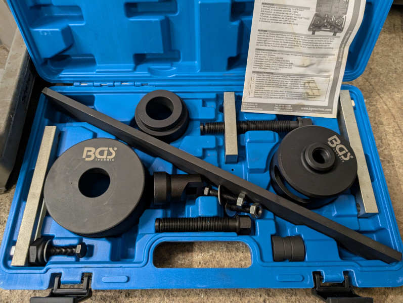 Werkzeugkoffer Doppelkupplung VAG DSG Kupplung