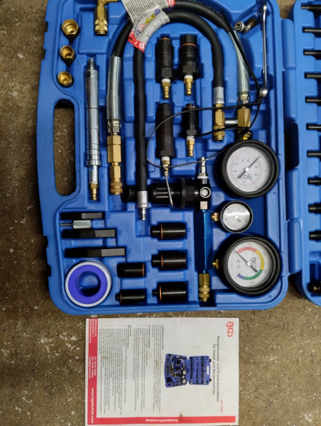 Werkzeugkoffer Kompressionsdruck Kompression Druckverlust