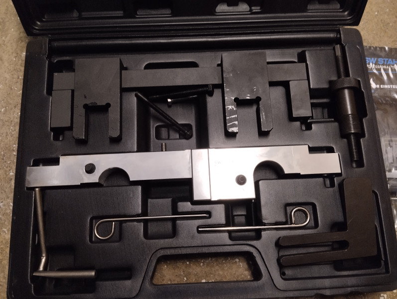 Werkzeugkoffer BMW Zahnriemen Steuerkette Steuerzeiten Einstellwerkzeug