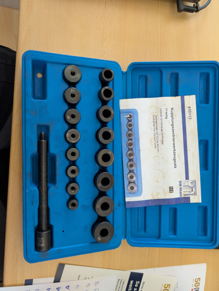 Werkzeugkoffer Kupplung Zentrierdorn Zentrier Zentrierwerkzeug