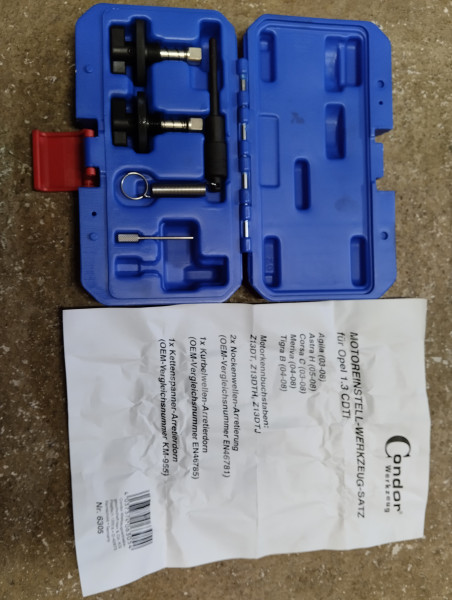 Werkzeug Opel Steuerkette 1.3 CDTI PSA Vauxhall