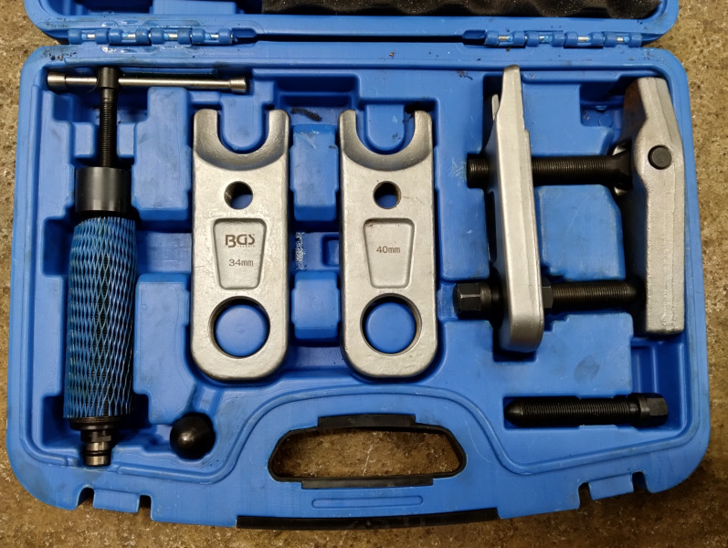 Werkzeugkoffer Kugelgelenkpresse Traggelenk Abzieher