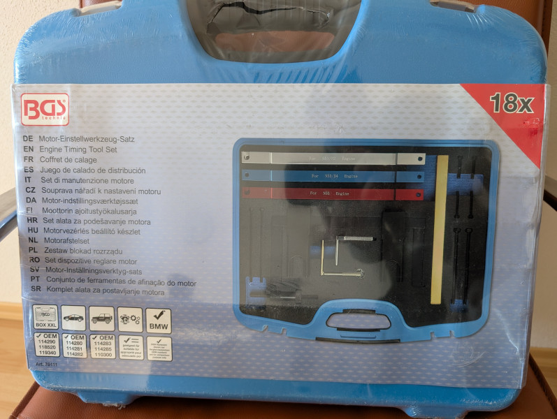 Werkzeugkoffer BMW Motoreinstellwerkzeug Steuerkette
